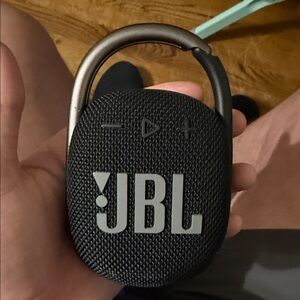 JBL Black Clip-On Speaker